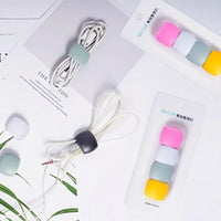 Silicone Adhesive Cable Clips for Wire Management, 3x2.3cm, 5-20 Pack