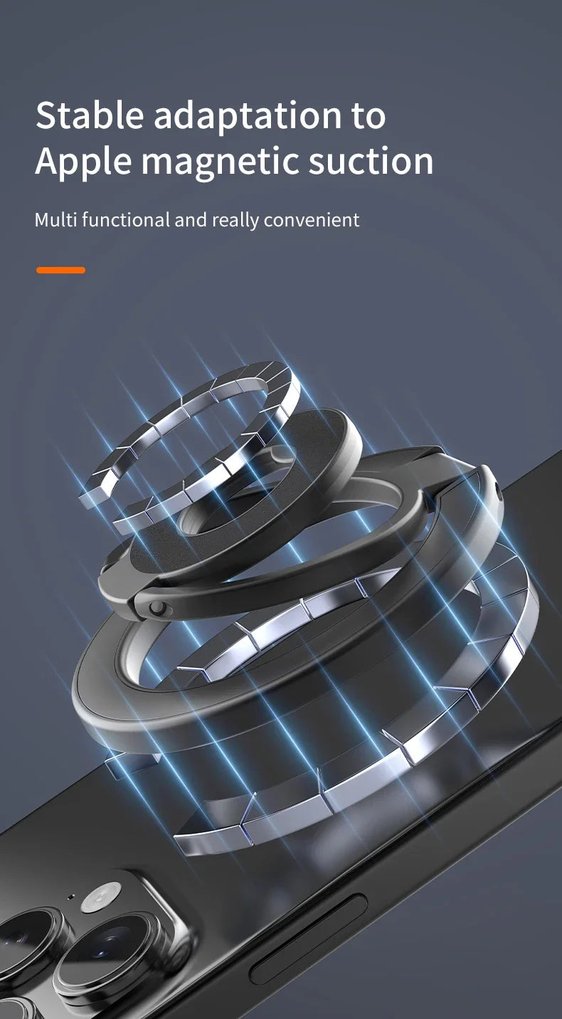 Universal Double Sided Magnetic Ring Phone Holder and Stand