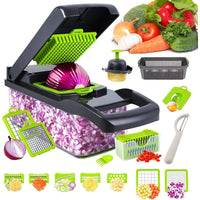 16 x 1 Kitchen professional chopper-type slicer, multifunctional food chopper, blade vegetable chopper, kitchen utensils - Buy online at  Vibe In Cart.