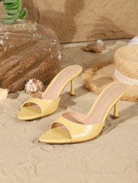 Women's fashionable, elegant, versatile high heels, comfortable, simple slip-on stilettos. - Buy online at  Vibe In Cart.