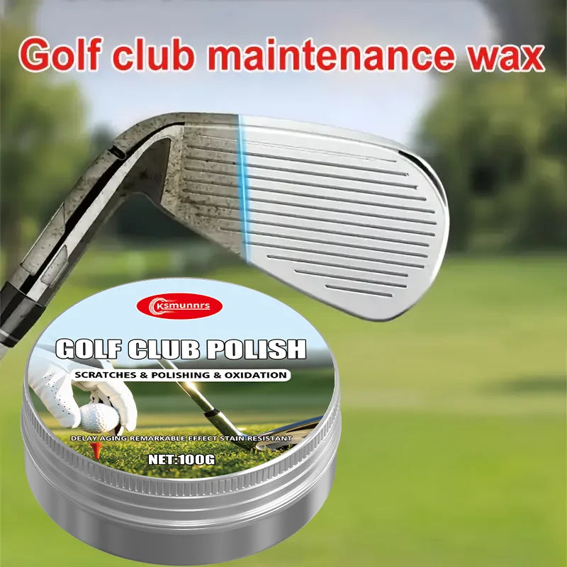 Professional Golf Club Wax, Quick-Acting Polishing Wax, Restores Mirror Shine, Metal Polish, White Golf Equipment Protection Wax - Buy online at  Vibe In Cart.