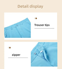 CAIIAWAV Golf Men's Summer Sports Pants Breathable Quick Dry Elastic Trouser Slim Fit Trousers Golf Tennis Sports Trousers - Buy online at  Vibe In Cart.