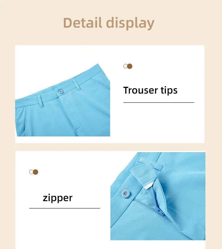 CAIIAWAV Golf Men's Shorts Summer Refreshing Breathable Comfortable Cotton Casual Clothing Sports - Buy online at  Vibe In Cart.