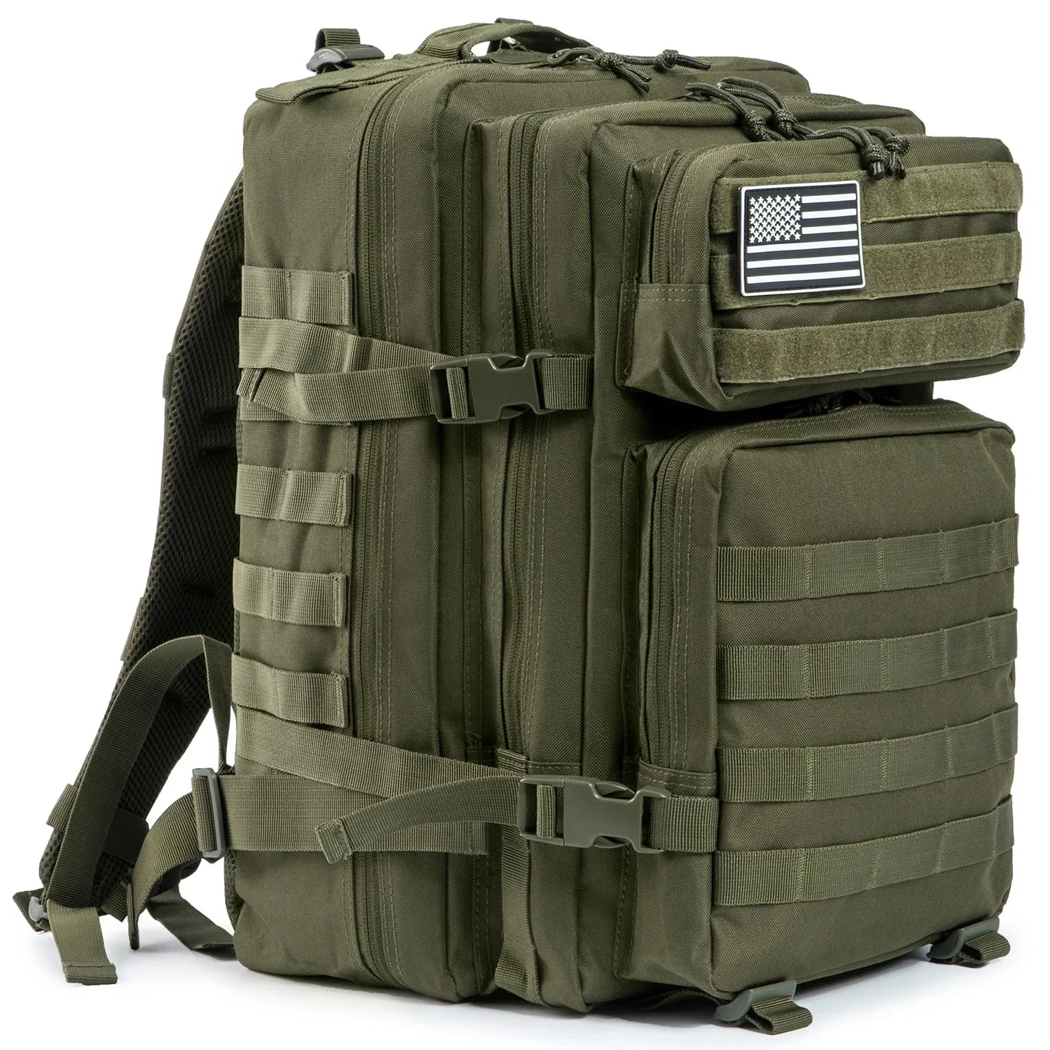 Outdoor Tactical Backpack for Men 45L Polyester with Molle