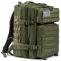 Outdoor Tactical Backpack for Men 45L Polyester with Molle