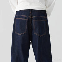 KSTUN 2025 Fall/Winter Baggy Jeans Men Wide Leg Pants Loose Boot Cut Jeans Classic Denim Blue Men's Trousers Hiphop Streetwear - Buy online at  Vibe In Cart.