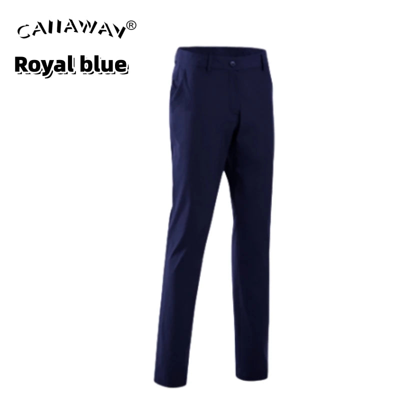 CAIIAWAV Golf Men's Summer Sports Pants Breathable Quick Dry Elastic Trouser Slim Fit Trousers Golf Tennis Sports Trousers - Buy online at  Vibe In Cart.