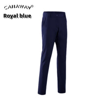 CAIIAWAV Golf Men's Summer Sports Pants Breathable Quick Dry Elastic Trouser Slim Fit Trousers Golf Tennis Sports Trousers - Buy online at  Vibe In Cart.