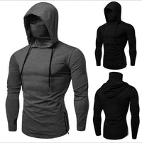 2025 Men Balaclava Zip Hoodie Winter Warm Casual Sweatshirt with Hooded Face Mask Zipper Design Sports Jacket Outdoor Activities - Buy online at  Vibe In Cart.