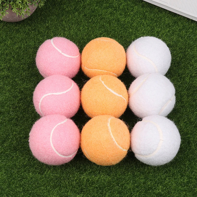 1/3Pcs Tennis Balls Wear-Resistant Highly Elastic Training Balls 65MM Ladies Beginners Durable Practice Tennis Ball For Club - Buy online at  Vibe In Cart.