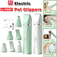 Professional 4-in-1 Electric Pet Grooming Tool Set Dog Hair Clippers USB Rechargeable Pets Haircut Trimmer Shaver Cats Supplies - Buy online at  Vibe In Cart.