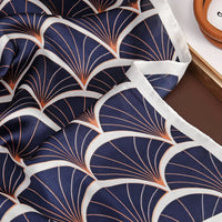 Square Satin Silk Scarf for Women, Casual All Seasons