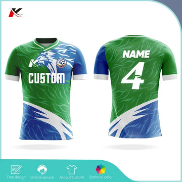 Wholesale Custom Design Sublimated Mash Ployester Fabric Printed Logo Youth Soccer Jersey Shorts Sleeve Football Shirts For Men - Buy online at  Vibe In Cart.