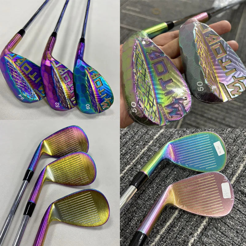 Right Handed Golf Wedges Set with 48 to 60 Degrees Steel Shaft