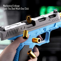 2011/M92 Tactical Shell Ejceting Toy Gun Continuous Firing EVA Soft Bullet Outdoor CS Shooting Pistol Children's Birthday Gift - Buy online at  Vibe In Cart.