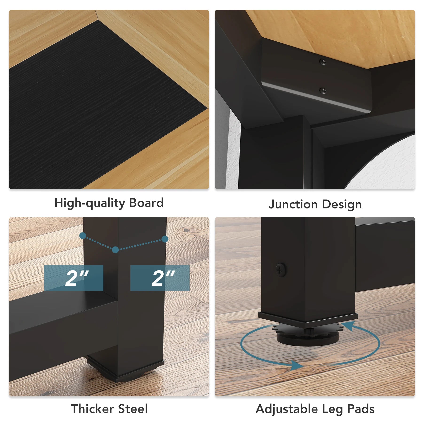 Tribesigns Modern Computer Desk 70.8 inch Large Executive Office Desk Study Writing Desk Workstation Computer Table - Buy online at  Vibe In Cart.