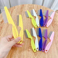 1/2pc Pet Hair Shedding Comb Stainless Steel Flea Comb for Cat Dog Pet Comfort Flea Hair Grooming Comb Dog Brush Grooming Tools - Buy online at  Vibe In Cart.