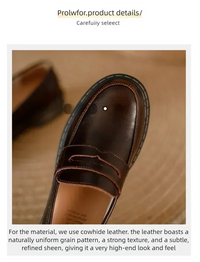 Women Loafers Genuine Leather Fringe Moccasions Retro British Style Ladies Oxford Shoes Slip On Brown Flats - Buy online at  Vibe In Cart.