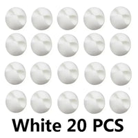 Silicone Round Cord Clips for Wire Management, 20 Pieces