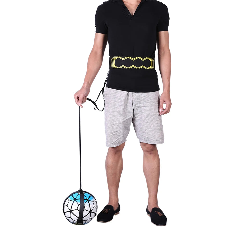 Football Kick Trainer Adjustable Soccer Training Elastic Belt Solo Soccer Ball Juggle Bag Auxiliary Football Training Equipment - Buy online at  Vibe In Cart.