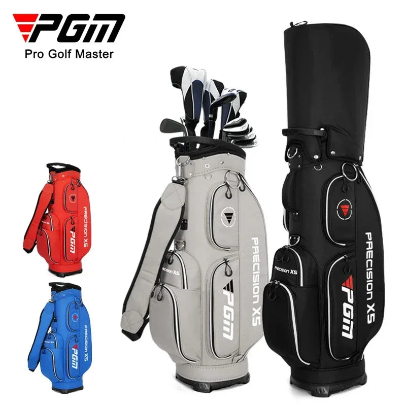 Golf Bag Waterproof Lightweight Nylon 128cm Height Large Capacity