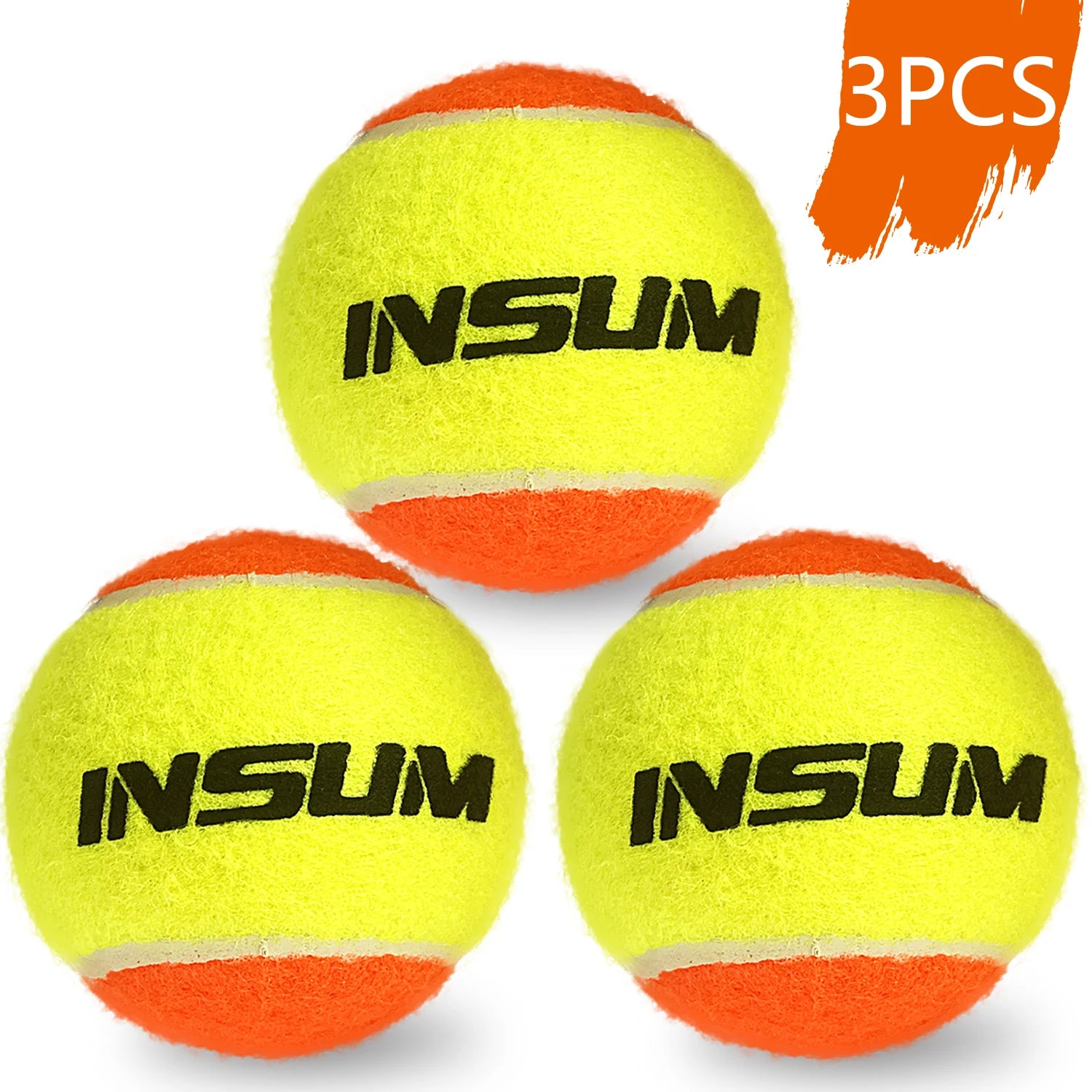 Beach Tennis Ball 2/6/16/25Pcs ITF Approved Stage 2 Sand Court Balls for Beach Tennis50% Low Compression for Beginners PET Dog - Buy online at  Vibe In Cart.