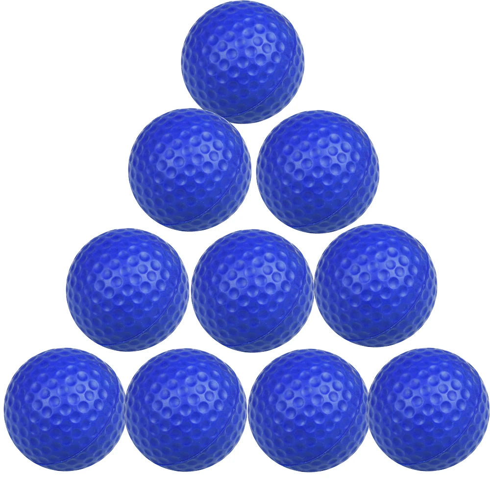 10Pcs Soft PU Foam Golf Practice Balls - Sponge Elastic Indoor/Outdoor Training Golf Balls for Beginners & Professionals - Buy online at  Vibe In Cart.