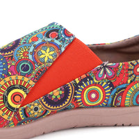 Women Loafers Casual Travel Shoes Anti Slip Slip On Flats Breathable Lightweight Walking Loafers Ethnic Style for Outdoor Travel - Buy online at  Vibe In Cart.