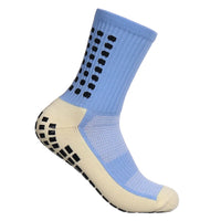 Men's Non-Slip Grip Knee-High Nylon Football Socks