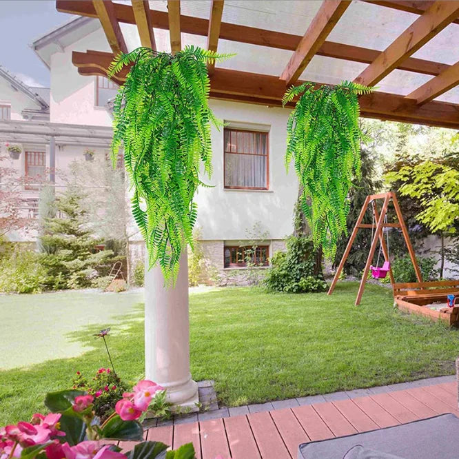 90cm Artificial Plant Vine Home Decoration Hanging Plastic Leaf Grass Garland Outdoor Wedding Party Decorations Fake Rattan Ivy - Buy online at  Vibe In Cart.