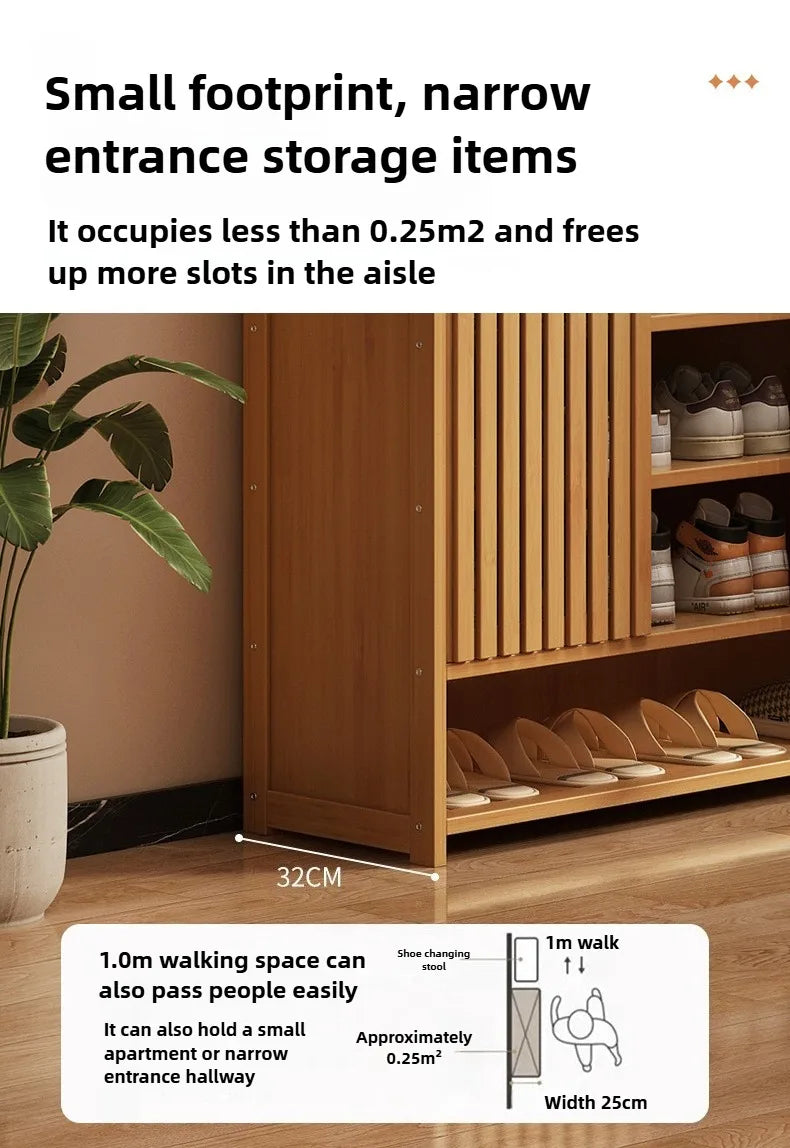 Shoe cabinet for home use, doorstep storage cabinet, wall facing hallway, indoor entrance, rental room, multi-layer shoe rack - Buy online at  Vibe In Cart.