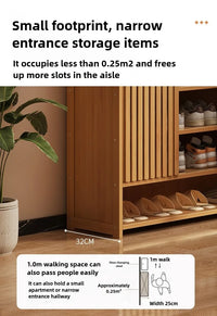 Shoe cabinet for home use, doorstep storage cabinet, wall facing hallway, indoor entrance, rental room, multi-layer shoe rack - Buy online at  Vibe In Cart.