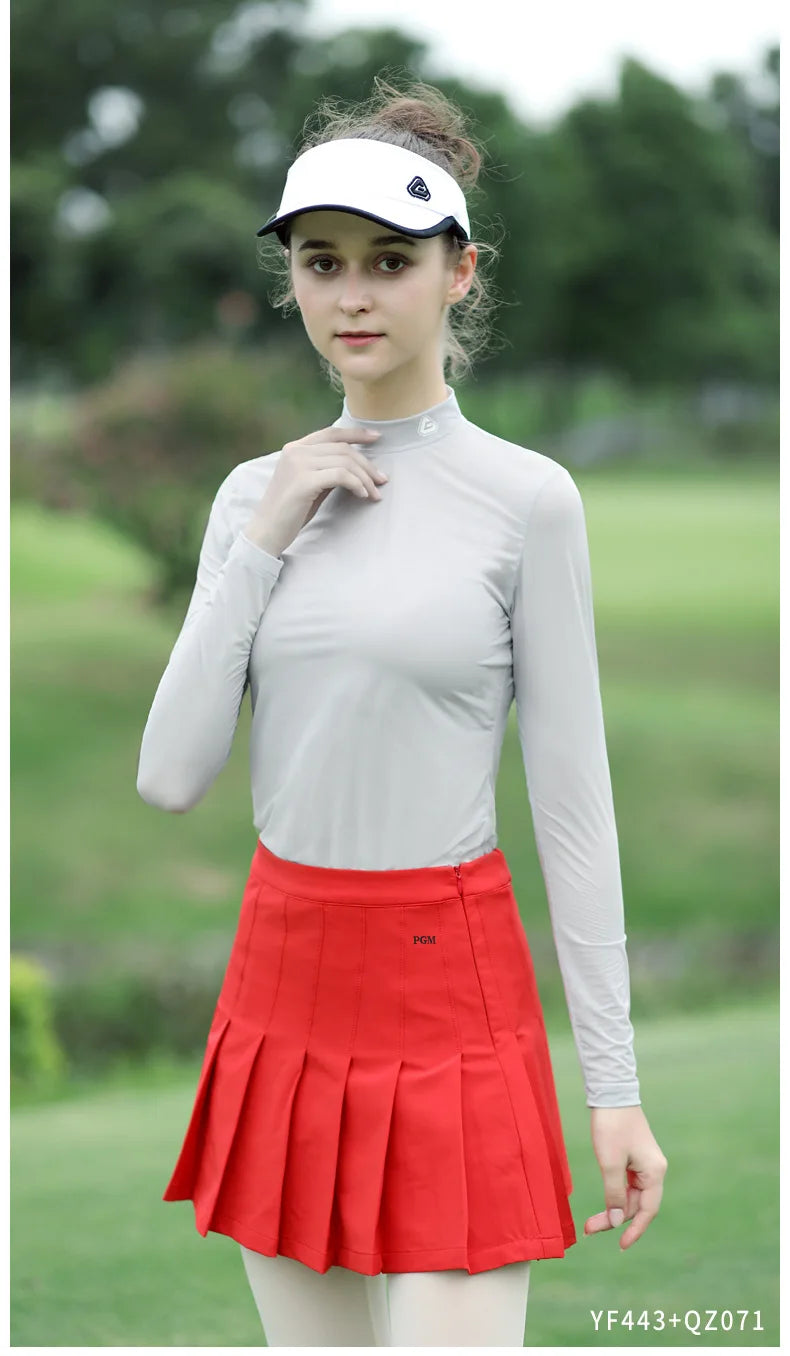 PGM Golf Ice Silk Bottom Coat Shading Sunscreen Long-sleeved T-shirt Ice Silk Shirt Summer Ultra-thin Cool Money YF001 - Buy online at  Vibe In Cart.