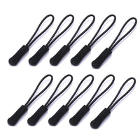 Set of 10 PVC Zipper Pull Replacement Clips for Bags
