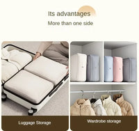 Foldable Polyester Compression Packing Bag for Clothes and Travel Storage, 1-10 Pieces