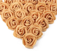 Artificial Foam Rose Flower Heads Set, 10 to 50 Pieces