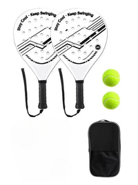 Lightweight Padel Tennis Racket with EVA Foam Core and Carbon Fiber Grip