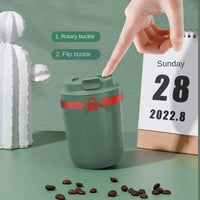 Mini Thermos Bottle Coffee Mug Stainless Steel Cup Thermal Leakproof Vacuum Flask Double Wall Tumbler Insulated Travle Drinkware - Buy online at  Vibe In Cart.