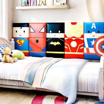 Bed Headboard Boy Childern Bedroom Furniture Wall Decoration Sticker Anti-collision Panels Cabecero Cama Head Board Tete De Lit - Buy online at  Vibe In Cart.