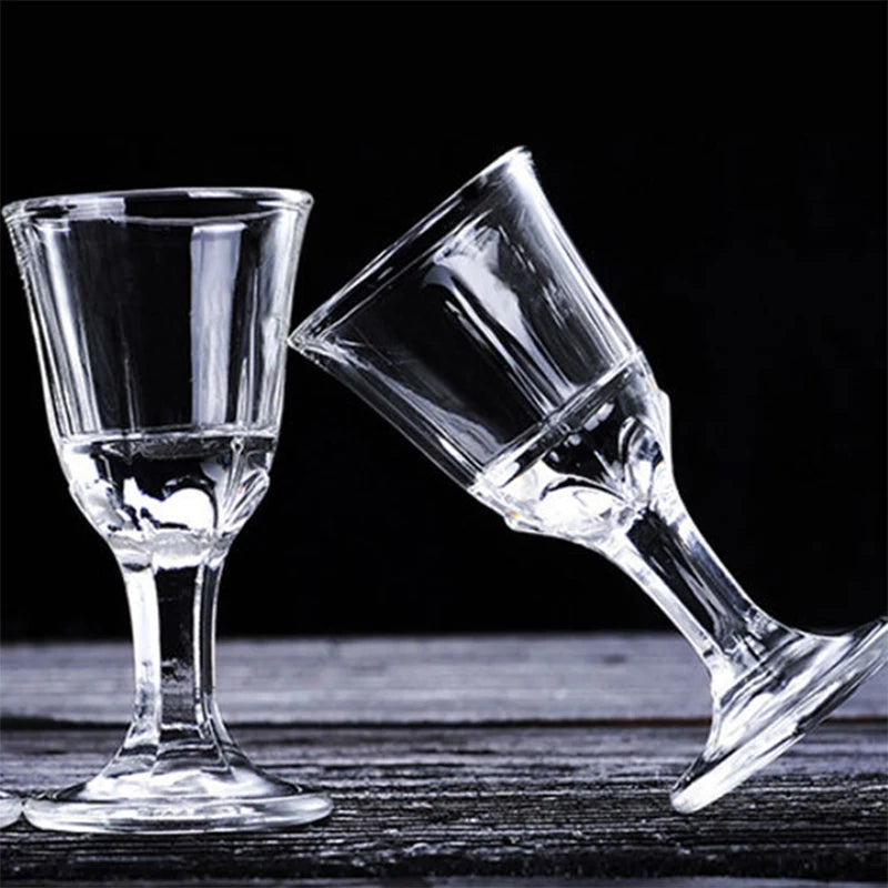 6pcs Shot Glass 10ml Small Capacity Glass Spirits Cup Goblet Spirits Cup Wine Dispenser Wholesale Transparent Cups Drinkware - Buy online at  Vibe In Cart.