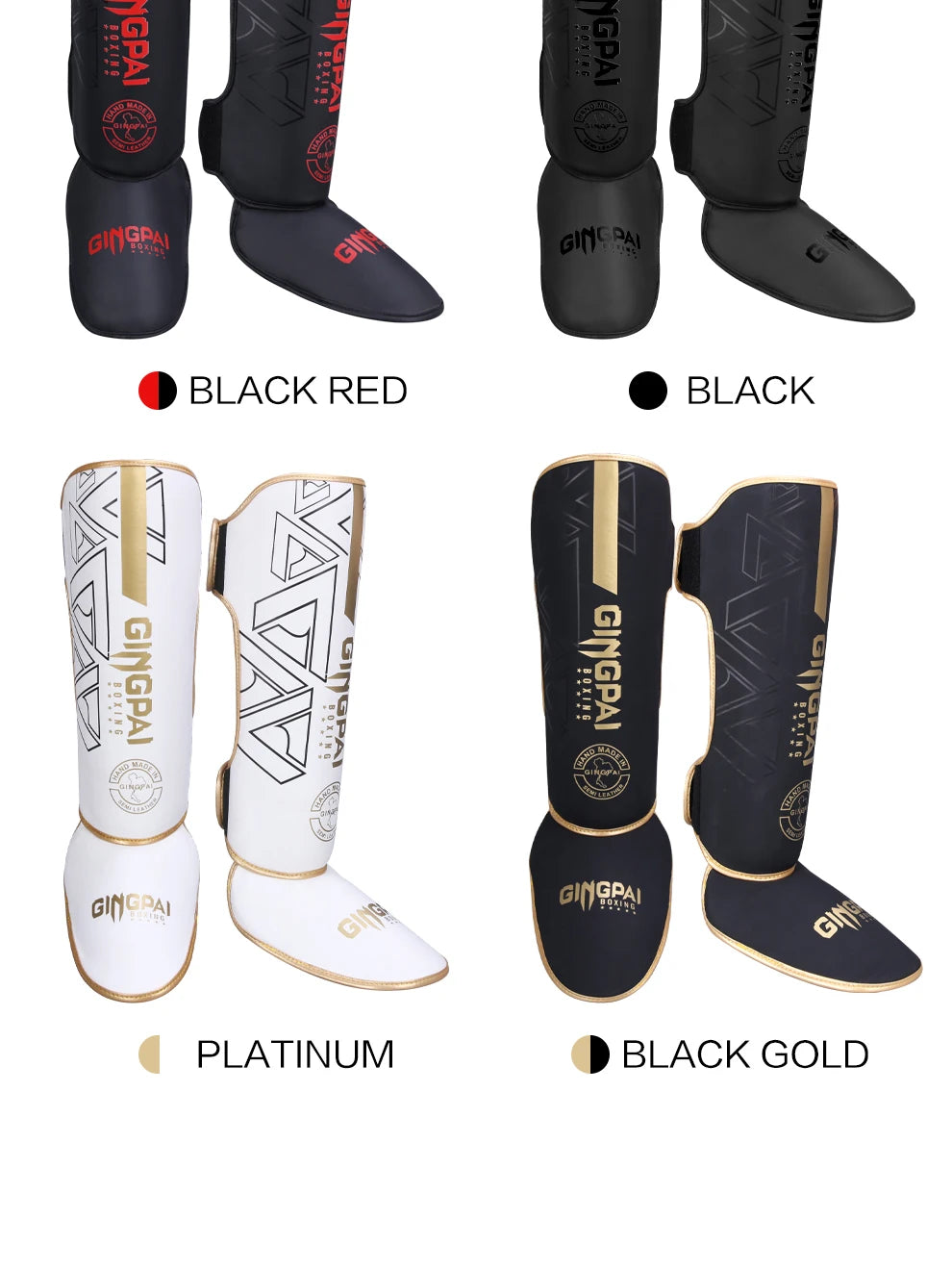 High-Quality PU Leather Boxing Shin Guards Ankle Support Protector MMA Muay Thai Training Leg Warmers Light Kicking Shin Pads - Buy online at  Vibe In Cart.