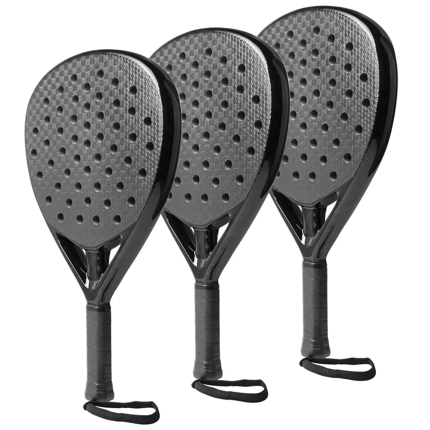 Carbon Fiber Padel Racket for Men with Eva Foam Core