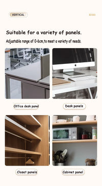 Telescopic Under Desk Metal Cable Management Tray for Home Office