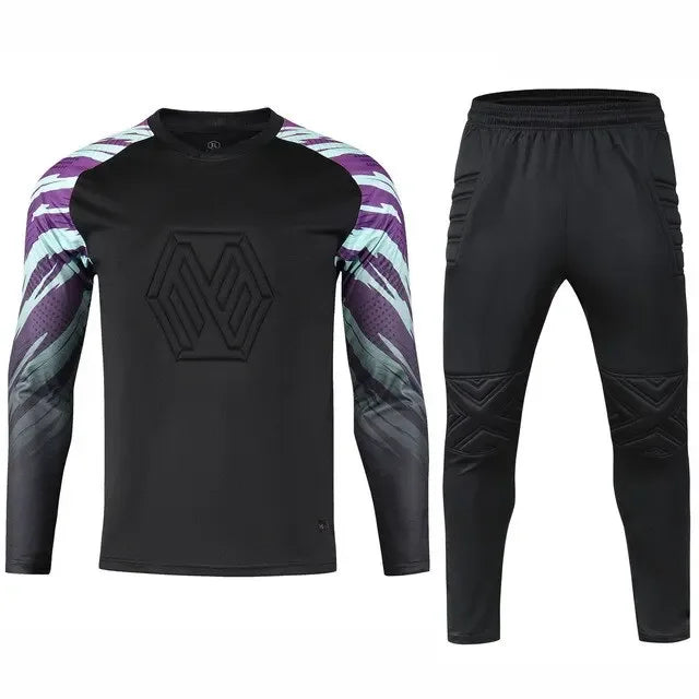 Unisex Long Sleeve Football Goalkeeper Tracksuit Uniform