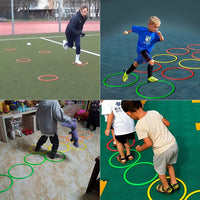 10pcs Durable Agility Training Rings Portable Football Soccer Speed Agility Training Rings Sport futbol Training Equipment - Buy online at  Vibe In Cart.