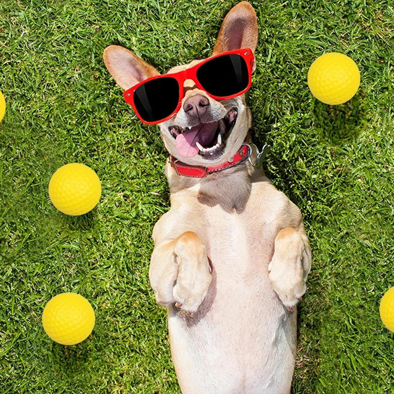 2~10pcs Golf Balls Yellow PU Foam Sponge Elastic Indoor Outdoor Practice Training Durable for Sports Accessories TMZ - Buy online at  Vibe In Cart.