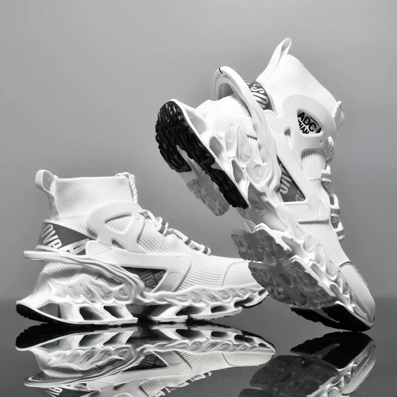 Men's Breathable Walking Tennis Running Shoes Blade Fashion Sneakers - Buy online at  Vibe In Cart.