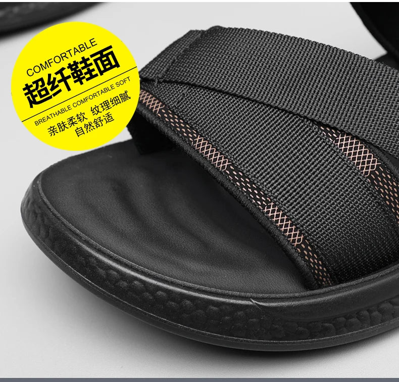 Men's high quality casual sandals summer outdoor waterproof anti slip soft sole comfort beach shoes fashion Lazy Driving slipper - Buy online at  Vibe In Cart.