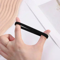 200PCS/Set Women Girls Basic Hair Bands Simple Solid Colors Elastic Headband Hair Ropes Ties Hair Accessories Ponytail Holder - Buy online at  Vibe In Cart.