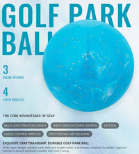 Caiton Premium Park Golf Ball – 60mm/2.36in, Fluid Art Design, Red, Blue, Green, 4-Layer Construction - Buy online at  Vibe In Cart.